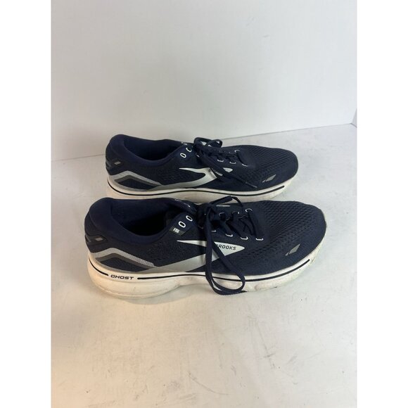 Brooks Shoes - Brooks Ghost 15 Wide Peacoat Pearl 10.5 W Running Workout Shoes